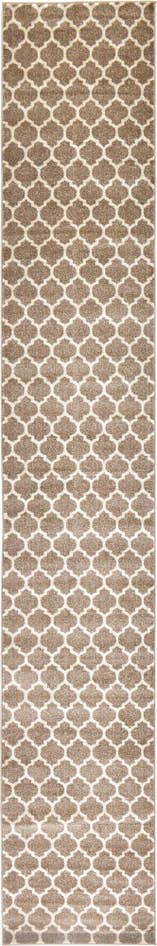 Detail image of 2' 7 x 16' 5 Lattice Runner Rug