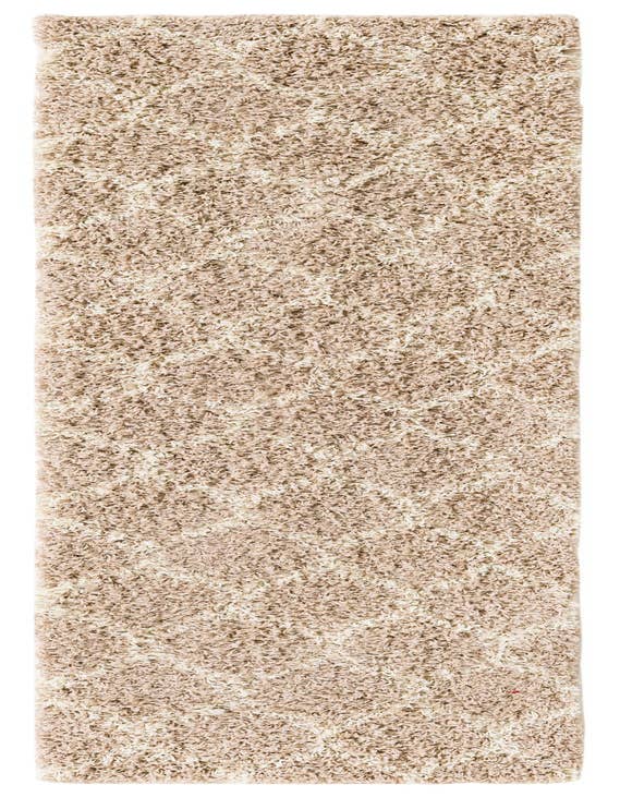 Detail image of 2' x 8' Lattice Shag Runner Rug