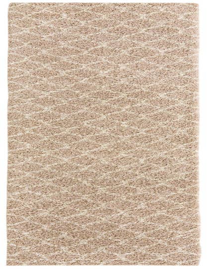 Detail image of 3' 3 x 16' 5 Lattice Shag Runner Rug