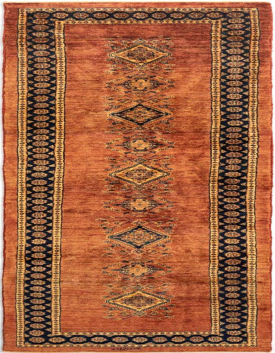 Detail image of 2' 7 x 9' 9 Luribaft Wool Runner Rug