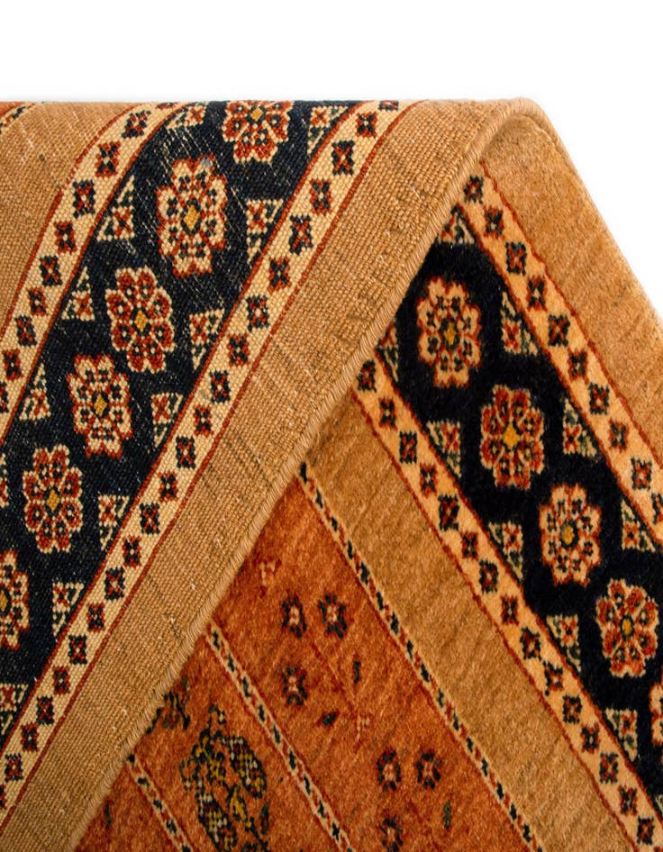 Detail image of 2' 8 x 7' 1 Luribaft Wool Runner Rug