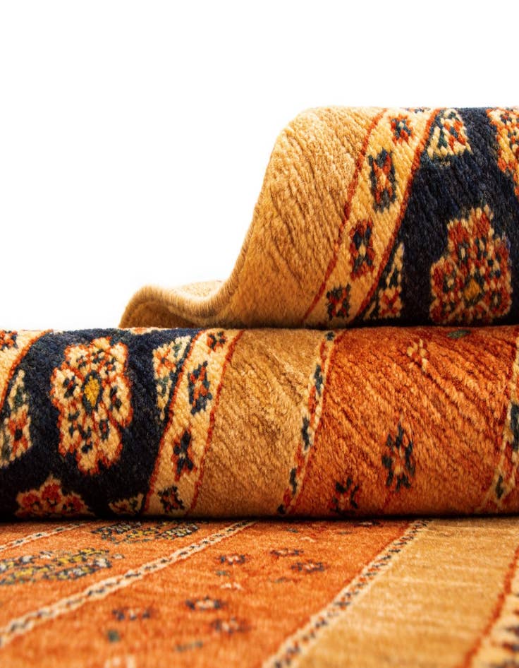 Detail image of 2' 8 x 7' 1 Luribaft Wool Runner Rug