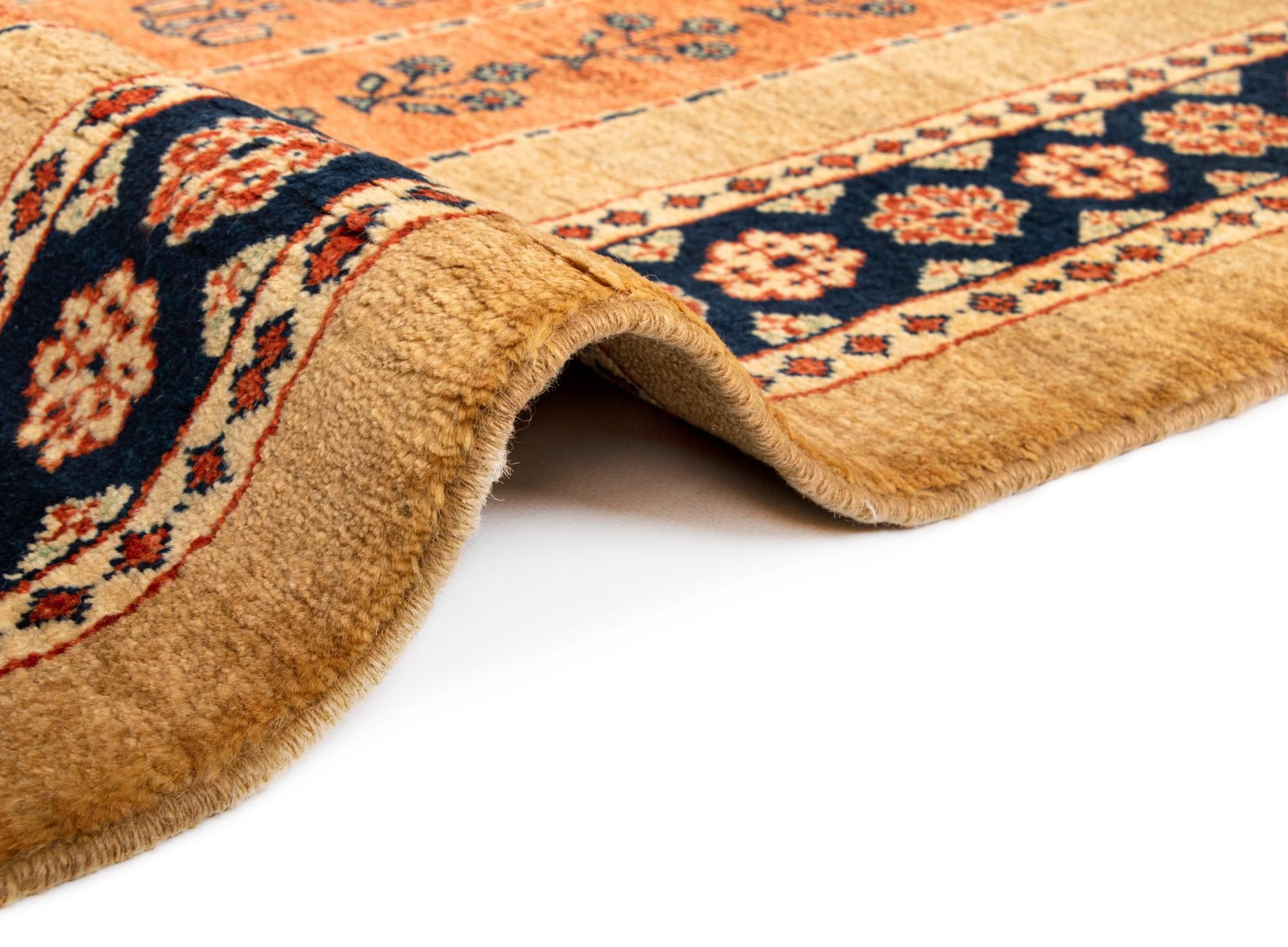 2' 7 x 6' 5 Luribaft Wool Runner Rug