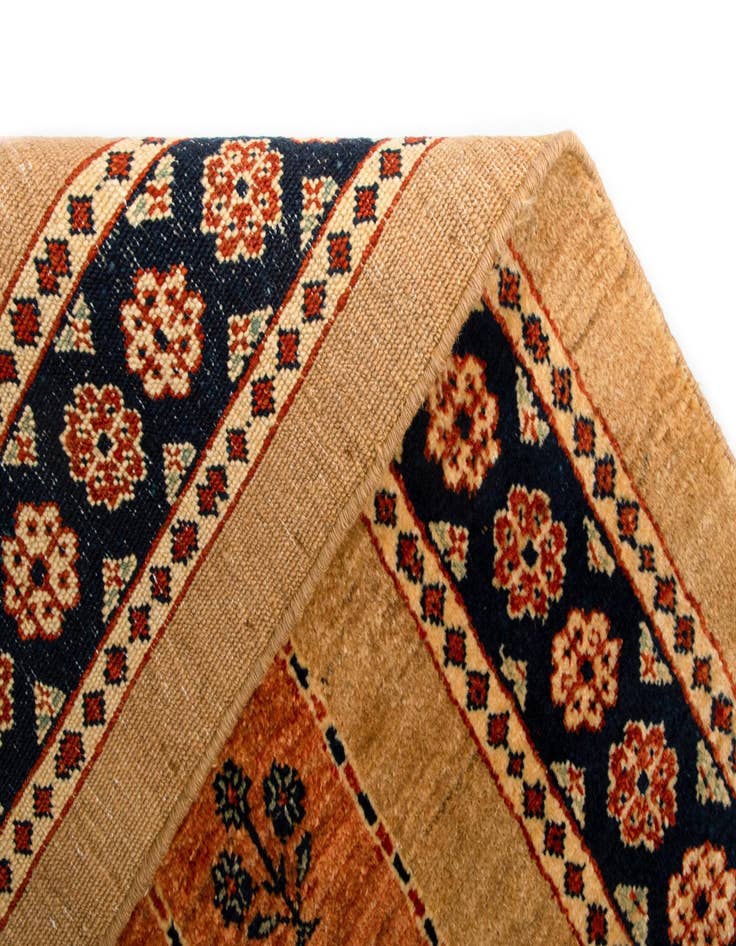 Detail image of 2' 7 x 6' 5 Luribaft Wool Runner Rug