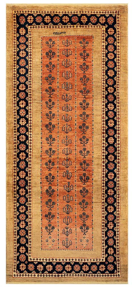 2' 7 x 6' 5 Luribaft Wool Runner Rug