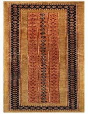 Detail image of 2' 9 x 9' 9 Luribaft Wool Runner Rug