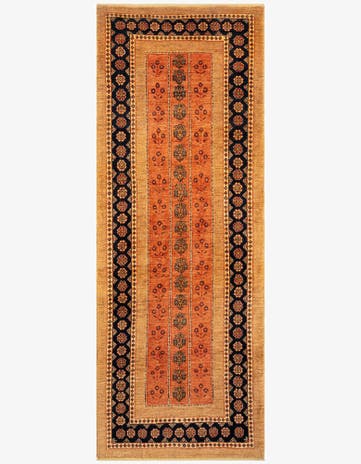 2' 8 x 7' 1 Luribaft Wool Runner Rug