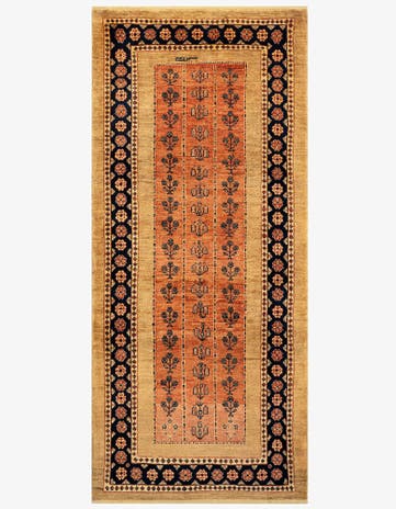 2' 7 x 6' 5 Luribaft Wool Runner Rug