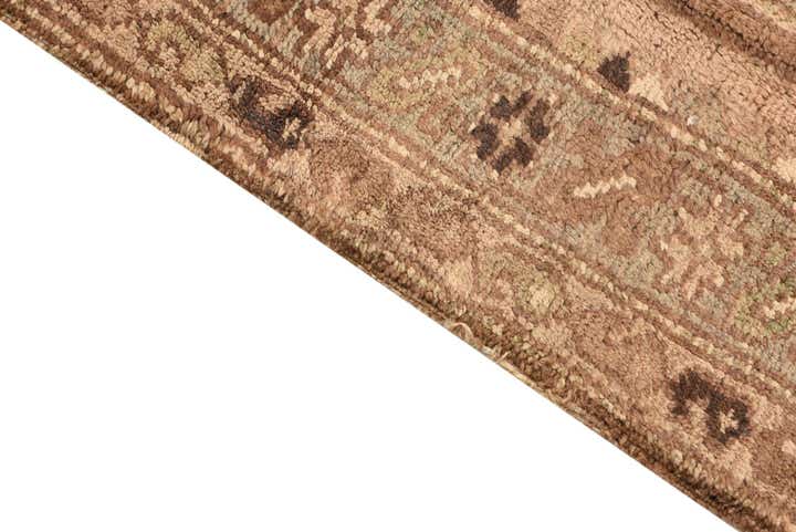 3' 8 x 8' 9 Hand Knotted Meshkin Persian Wool Runner Rug