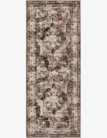 Light Brown Monte Carlo Runner Rug