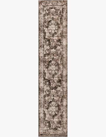 Light Brown Monte Carlo Runner Rug