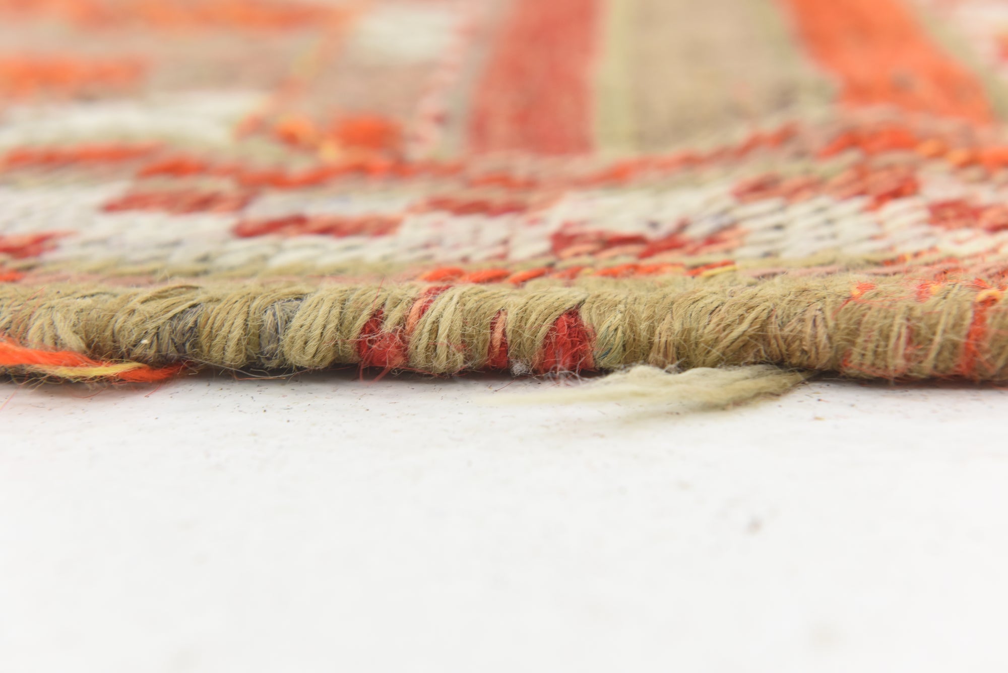 4' 4 x 9' Hand Knotted Moroccan Wool Runner Rug