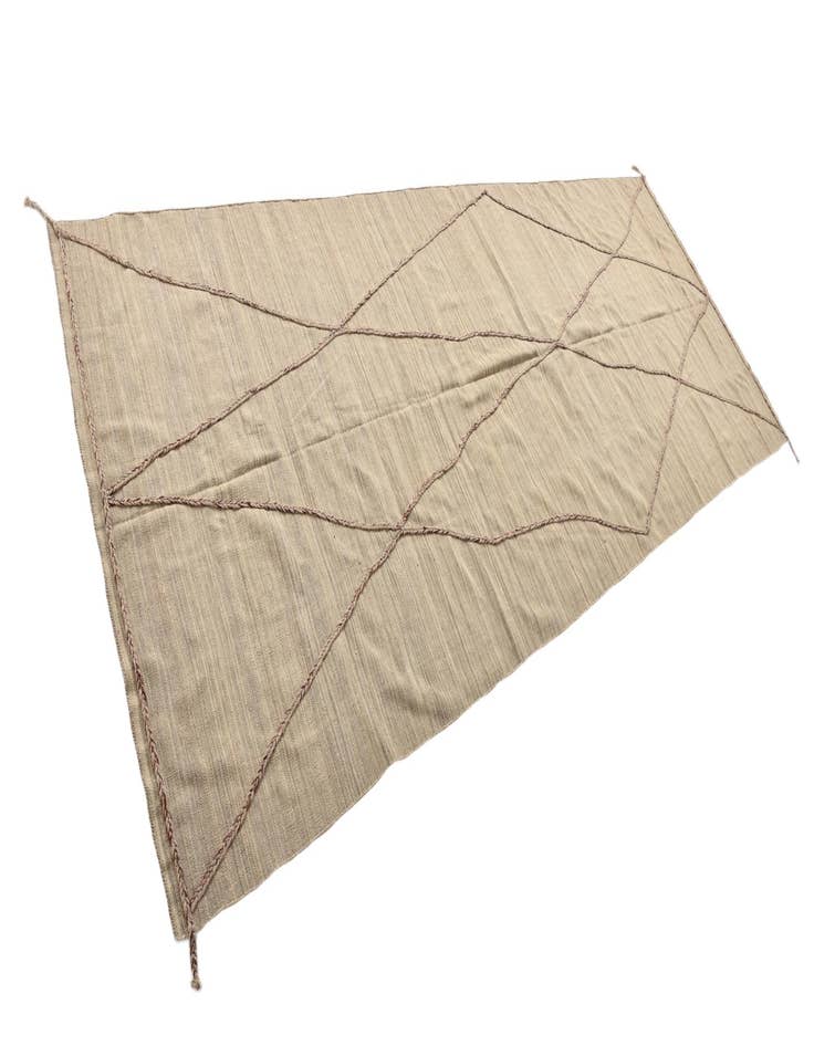 Detail image of 6' x 16' 7 Hand Knotted Moroccan Wool Runner Rug