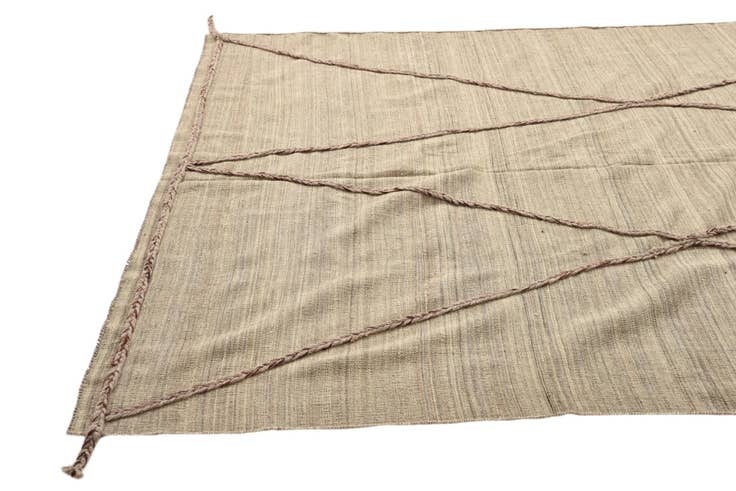 Detail image of 6' x 16' 7 Hand Knotted Moroccan Wool Runner Rug