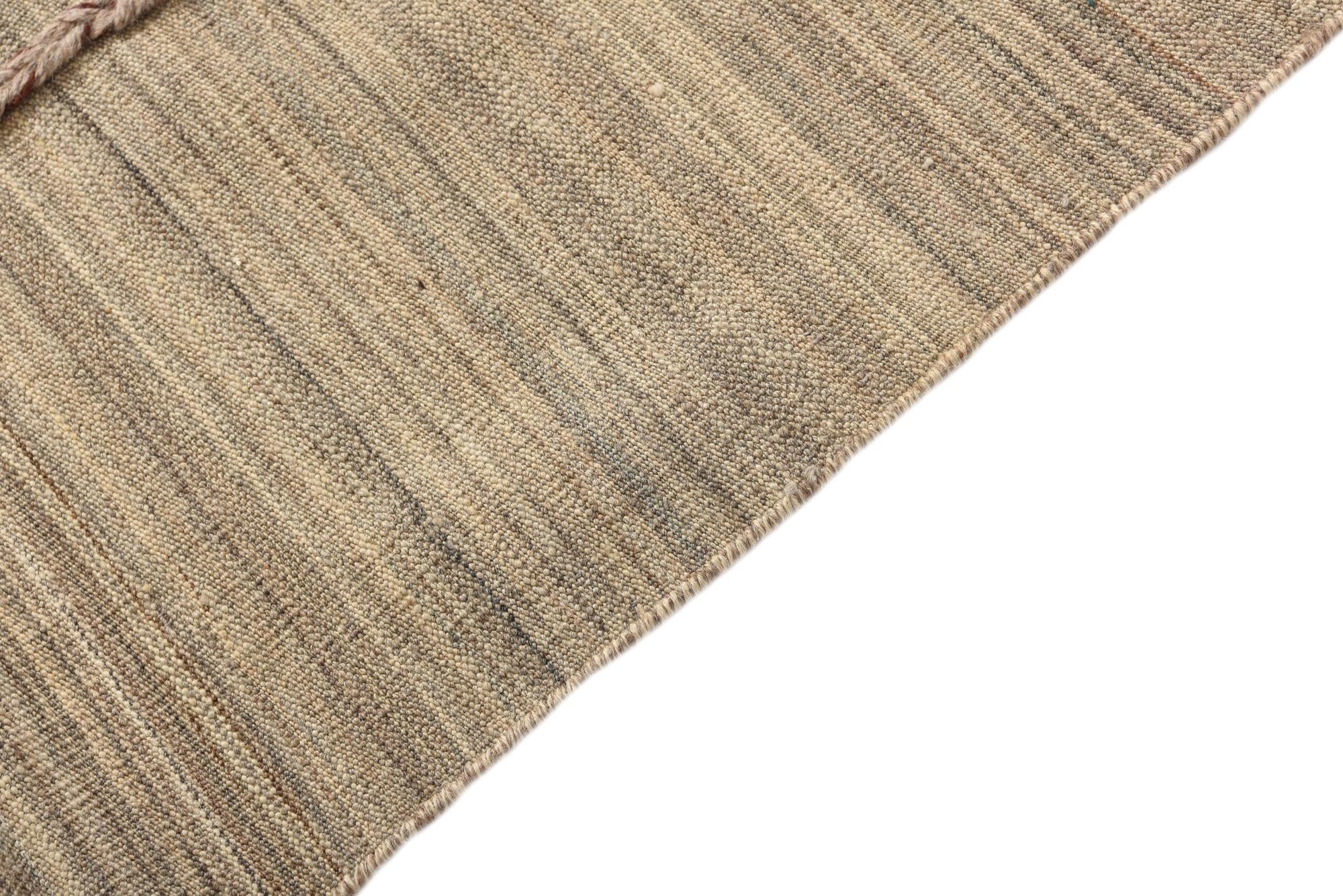 6' x 16' 7 Hand Knotted Moroccan Wool Runner Rug