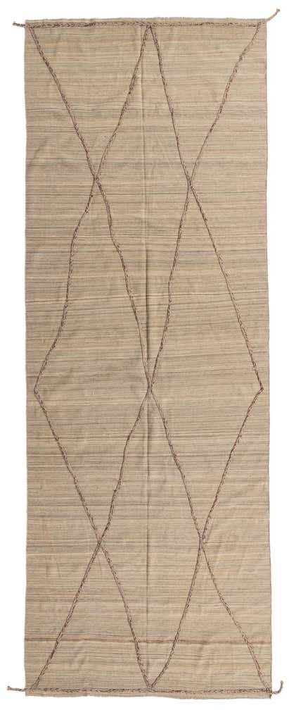 6' x 16' 7 Hand Knotted Moroccan Wool Runner Rug
