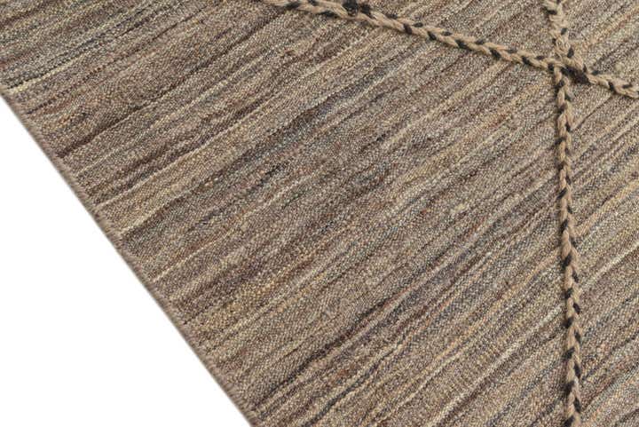 2' 6 x 12' 7 Hand Knotted Moroccan Wool Runner Rug
