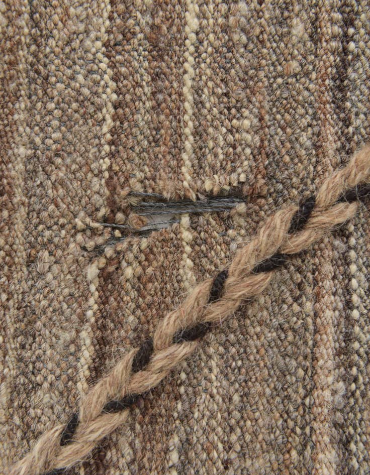 Detail image of 2' 6 x 12' 7  Hand Knotted Moroccan Wool Runner Rug