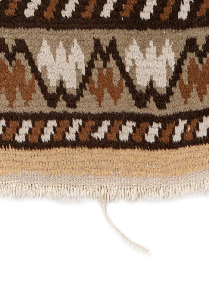 2' 10 x 9' 9 Hand Knotted Moroccan Wool Runner Rug