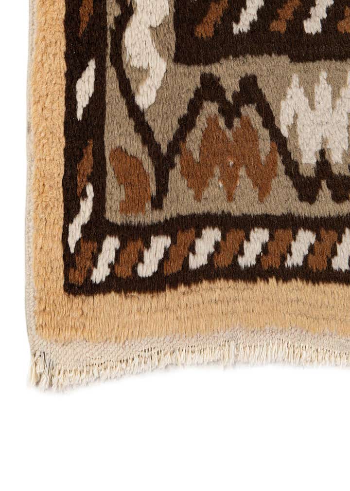 2' 10 x 9' 9 Hand Knotted Moroccan Wool Runner Rug