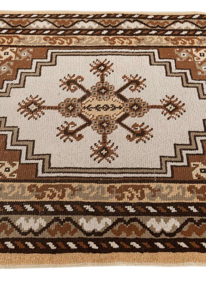 2' 10 x 9' 9 Hand Knotted Moroccan Wool Runner Rug