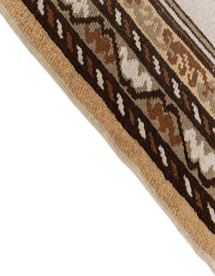 Detail image of 2' 10 x 9' 9  Hand Knotted Moroccan Wool Runner Rug