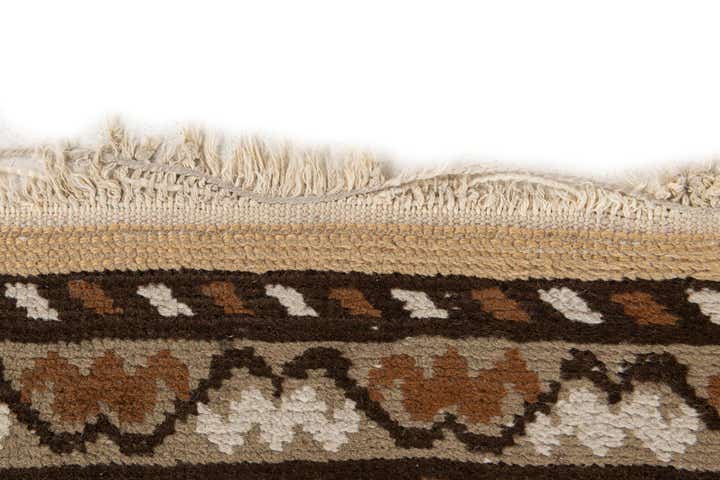 2' 10 x 9' 9 Hand Knotted Moroccan Wool Runner Rug