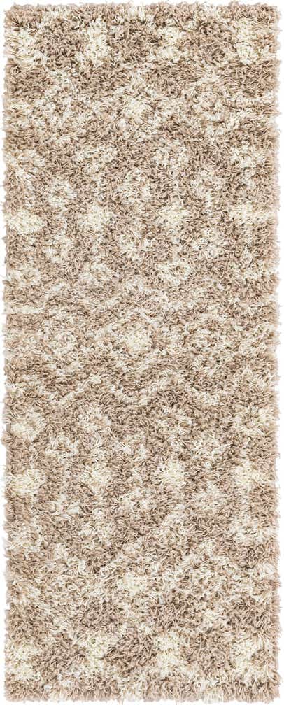 2' x 5' Moroccan Trellis Shag Runner Rug