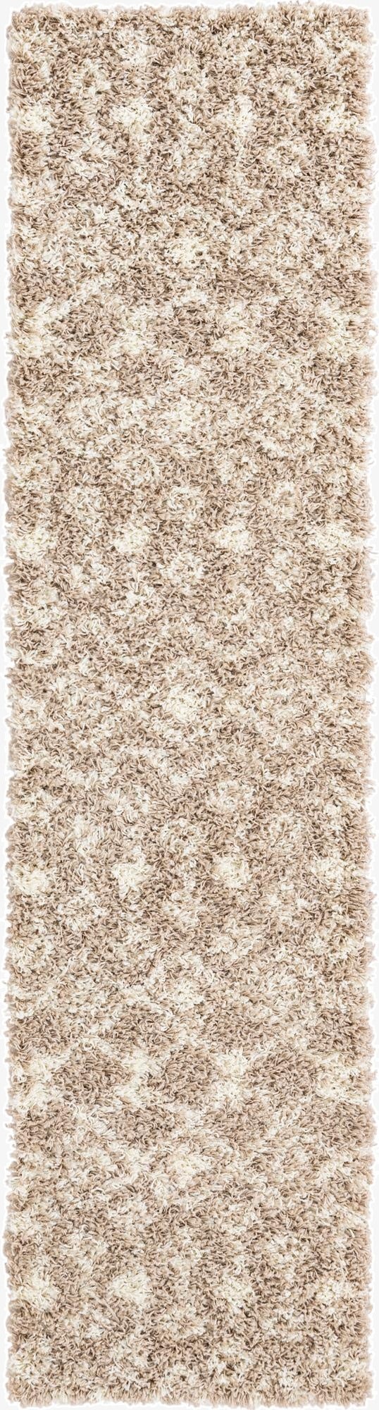 2' x 8' Moroccan Trellis Shag Runner Rug