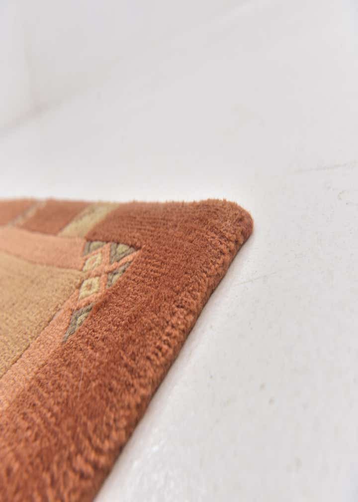 2' 9 x 8' 10 Hand Knotted Nepal Wool Runner Rug