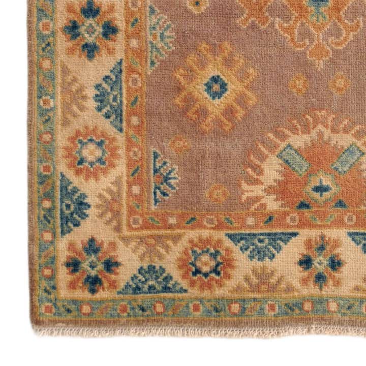 2' 7 x 5' 9 Hand Knotted Oushak Wool Runner Rug
