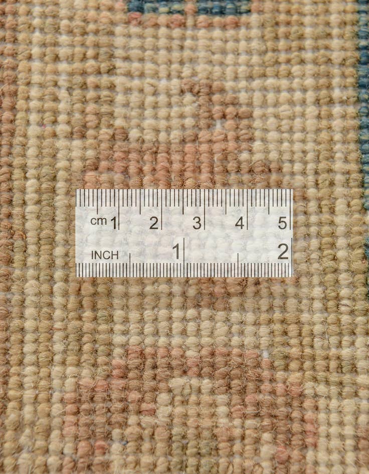 Detail image of 2' 7 x 6' 10  Hand Knotted Oushak Wool Runner Rug