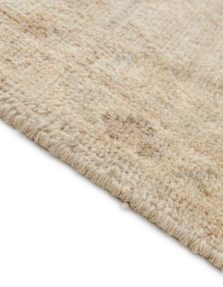 2' 7 x 6' 10 Hand Knotted Oushak Wool Runner Rug