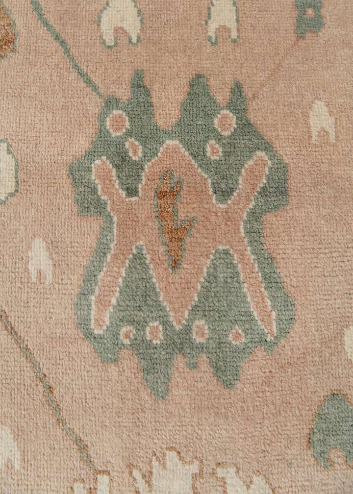 2' 8 x 10' 1 Hand Knotted Oushak Wool Runner Rug