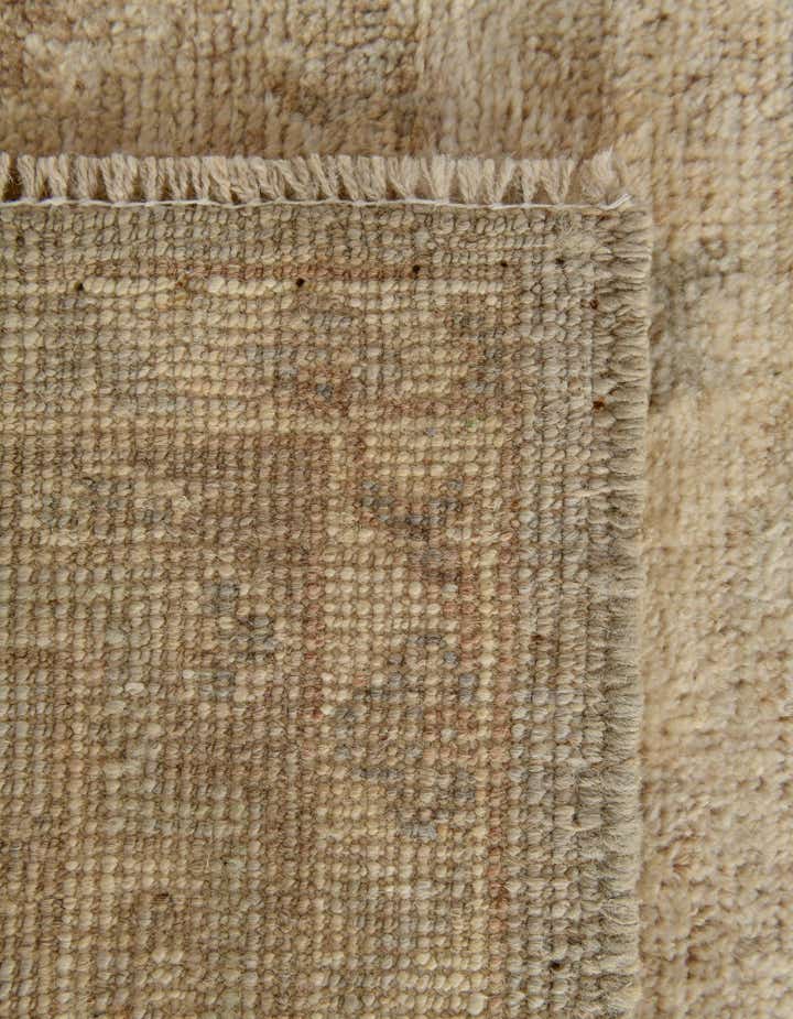 3' 3 x 11' 8 Hand Knotted Oushak Wool Runner Rug