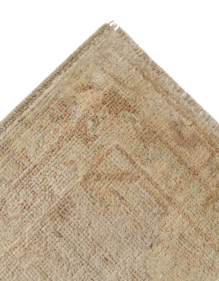 3' 3 x 11' 8 Hand Knotted Oushak Wool Runner Rug