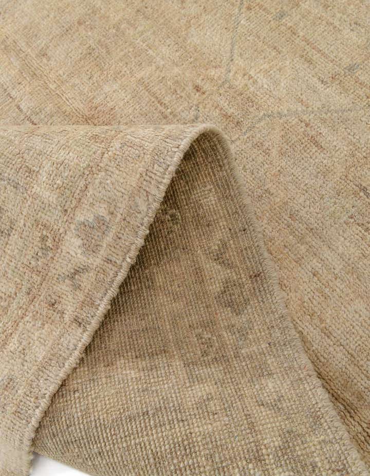 3' 3 x 11' 8 Hand Knotted Oushak Wool Runner Rug