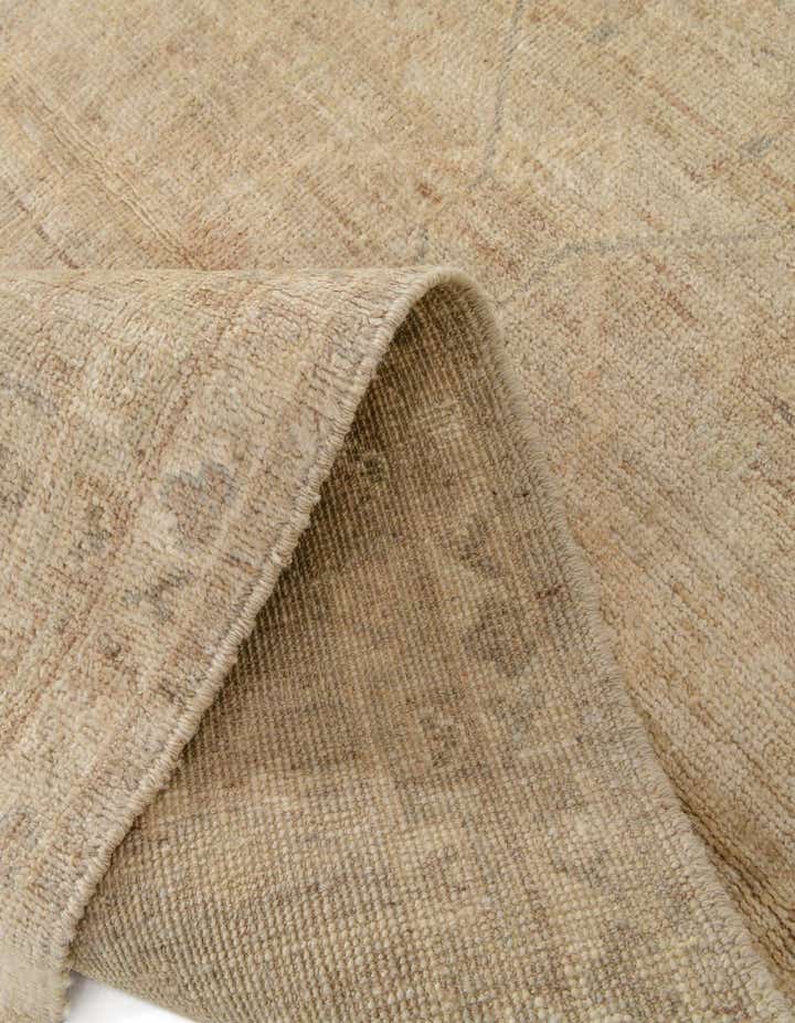 3' 3 x 11' 8 Hand Knotted Oushak Wool Runner Rug