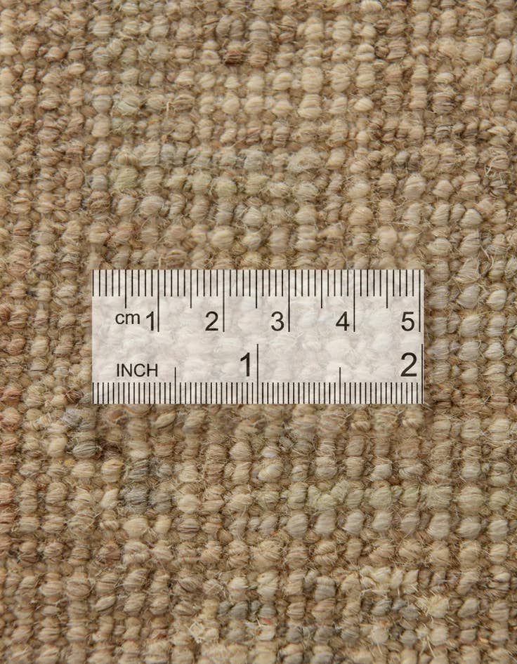 Detail image of 3' 3 x 11' 8 Hand Knotted Oushak Wool Runner Rug