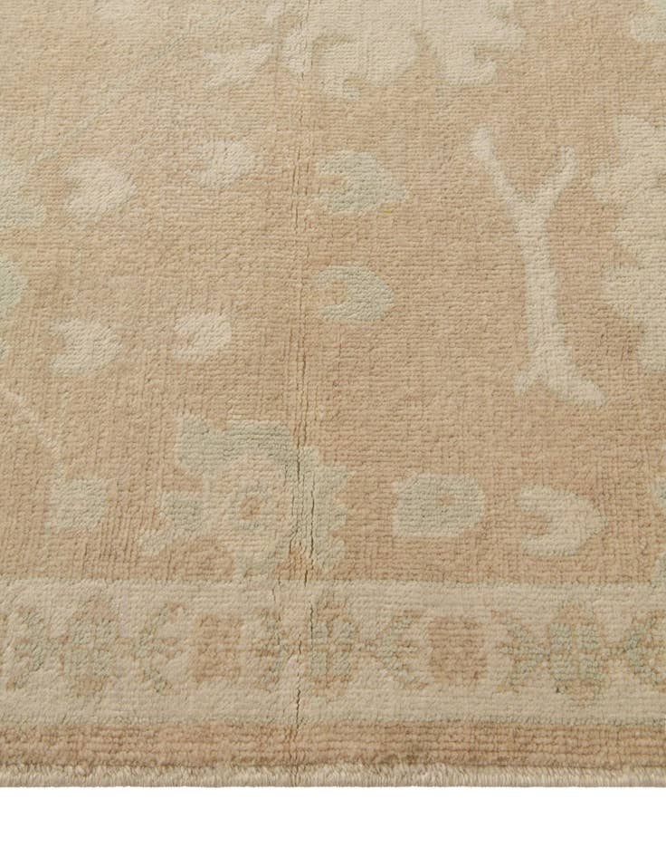 Detail image of 2' 10 x 12' 5  Hand Knotted Oushak Wool Runner Rug
