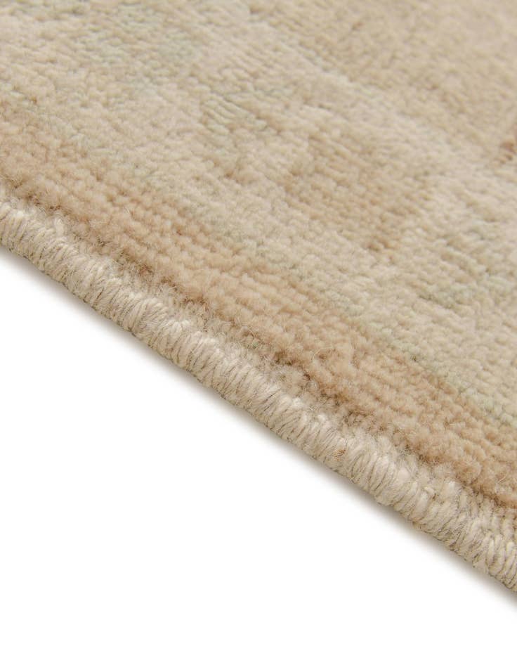 Detail image of 2' 10 x 12' 5  Hand Knotted Oushak Wool Runner Rug