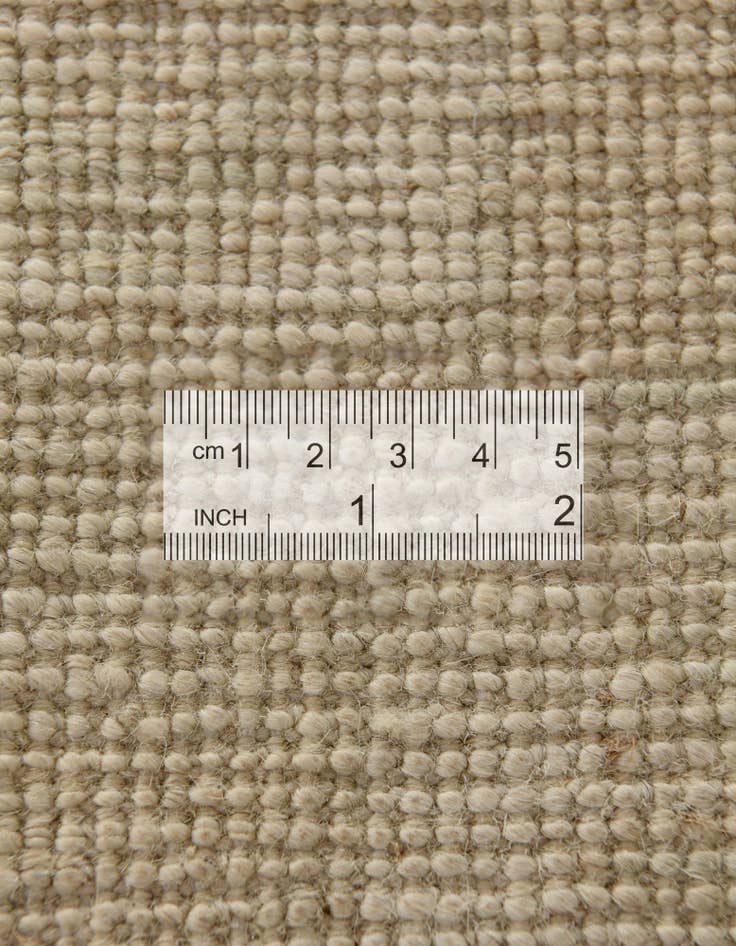 Detail image of 2' 10 x 12' 5  Hand Knotted Oushak Wool Runner Rug