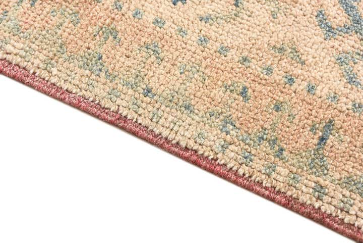 5' 2 x 10' 5 Hand Knotted Oushak Wool Runner Rug