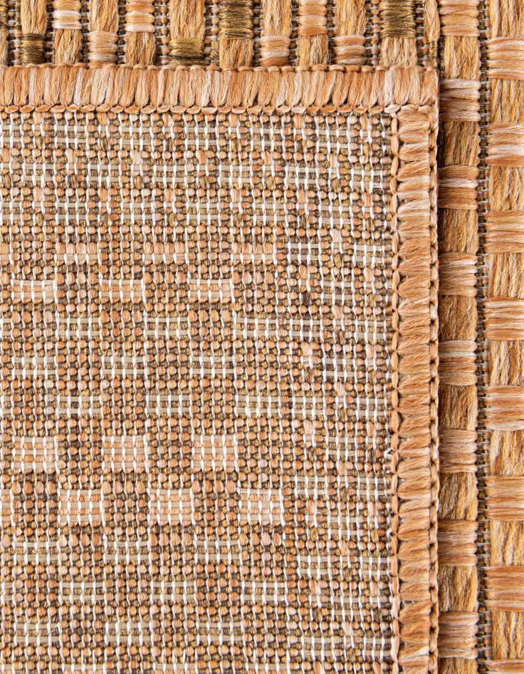 Detail image of 2' x 8' Easy-Clean Border Indoor / Outdoor Runner Rug