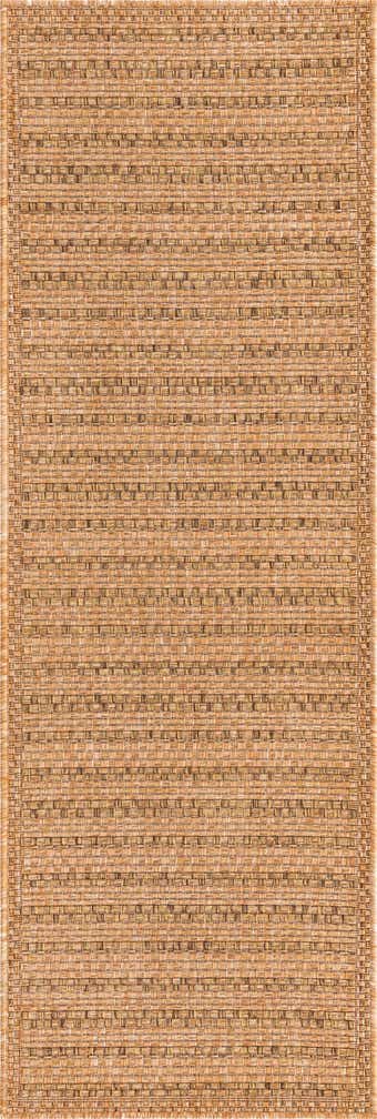 2' 2 x 6' Easy-Clean Border Indoor / Outdoor Runner Rug