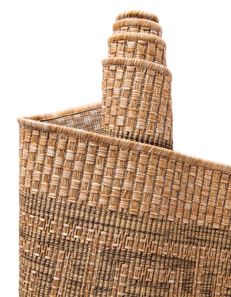 Detail image of 2' x 6'  Washable Border Indoor / Outdoor Runner Rug