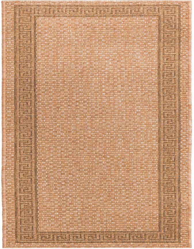 2' x 6' Easy-Clean Border Indoor / Outdoor Runner Rug