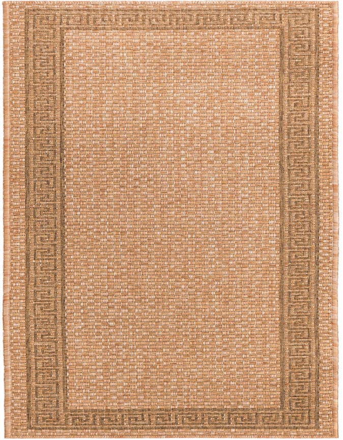 Detail image of 2' x 6' Easy-Clean Border Indoor / Outdoor Runner Rug