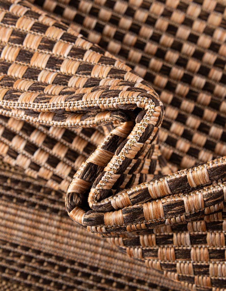 Detail image of 2' 2 x 6'  Washable Border Indoor / Outdoor Runner Rug