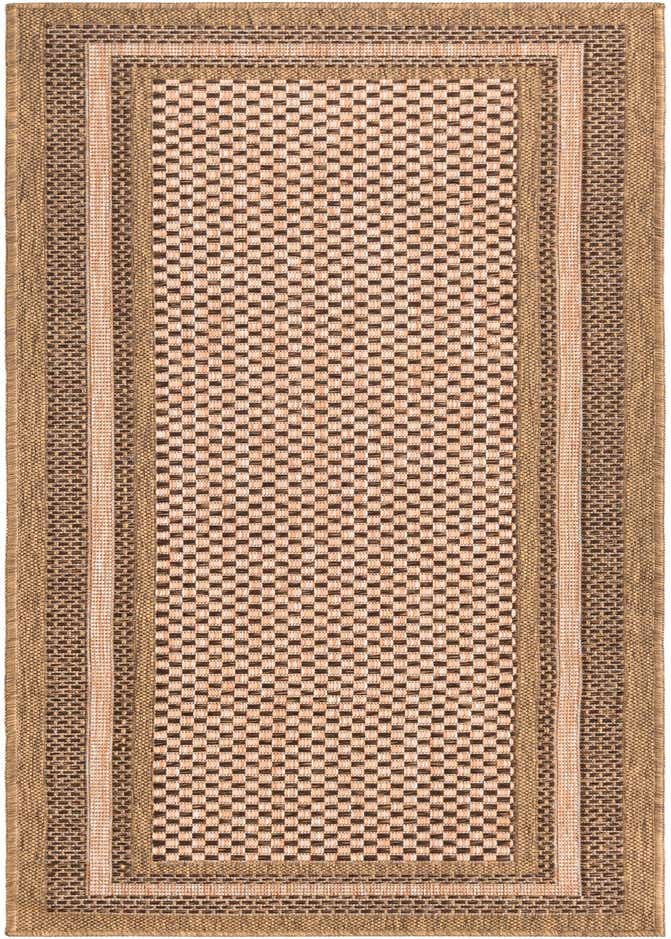2' 2 x 6' Easy-Clean Border Indoor / Outdoor Runner Rug